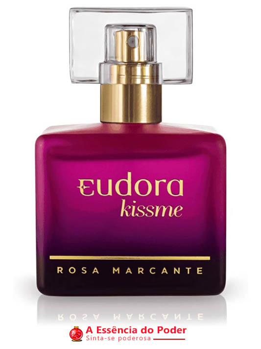 14. Colônia Eudora Kiss Me Rosa Marcante