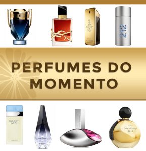 perfumes do momento