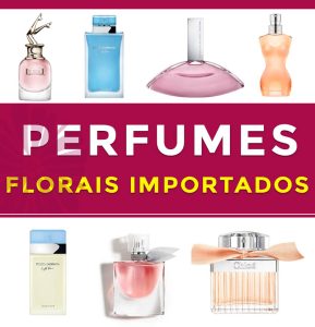 perfumes florais importado